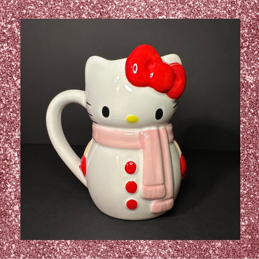 Hello Kitty snowman mug 🎀☃️🎀